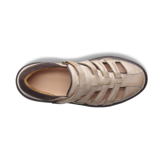 Quick Ship Dr. Comfort Breeze Women's Casual Sandal | Light Gold