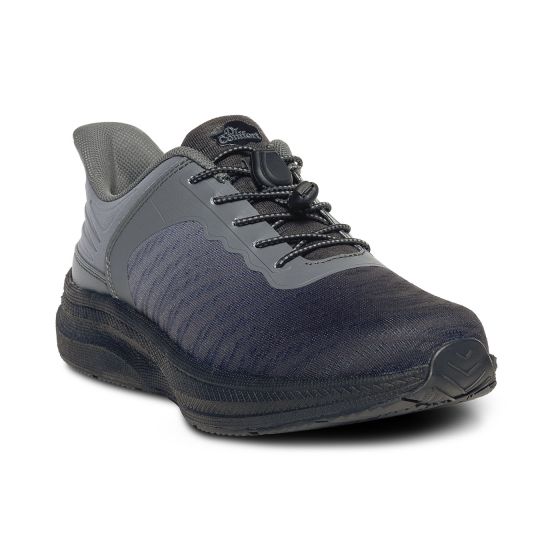 Quick Ship Dr. Comfort Don Men's Hands-Free Shoe | Black