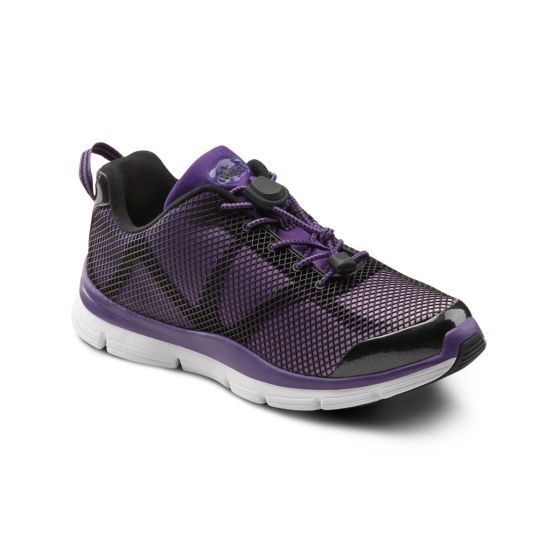 Quick Ship Dr. Comfort Katy Women's Athletic Shoe | Purple