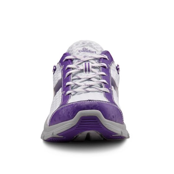 Quick Ship Dr. Comfort Meghan Women's Athletic Shoe | Purple