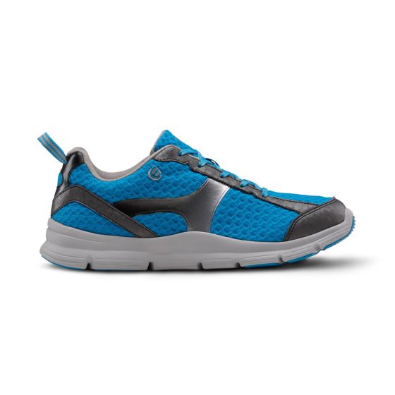 Quick Ship Dr. Comfort Meghan Women's Athletic Shoe | Turquoise