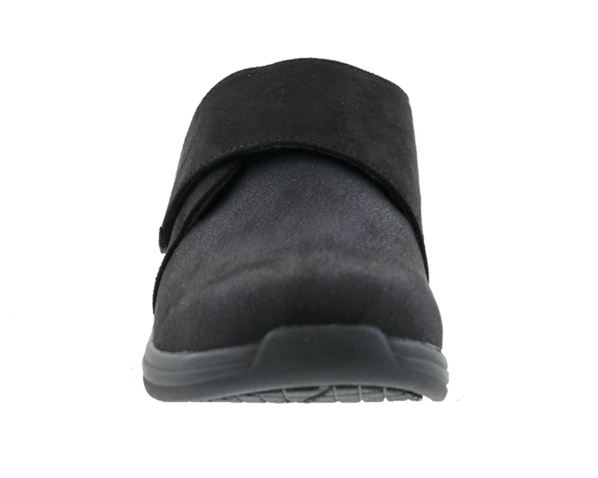 DREW SHOES | WOMEN'S MOONLITE-Black Stretch Leather