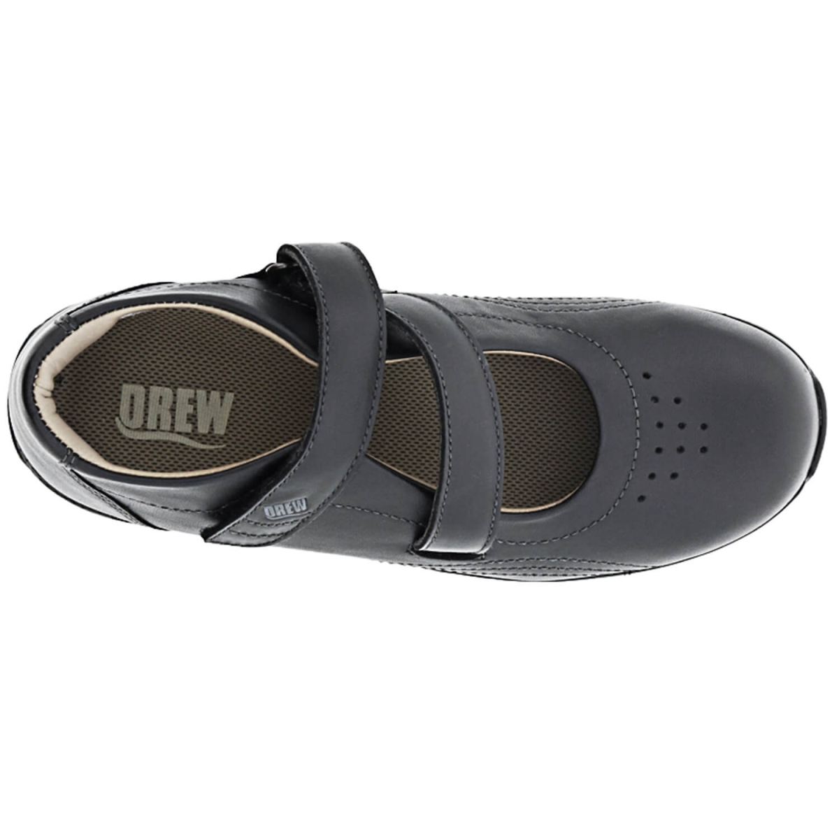 DREW SHOES | WOMEN'S ORCHID-Black Leather