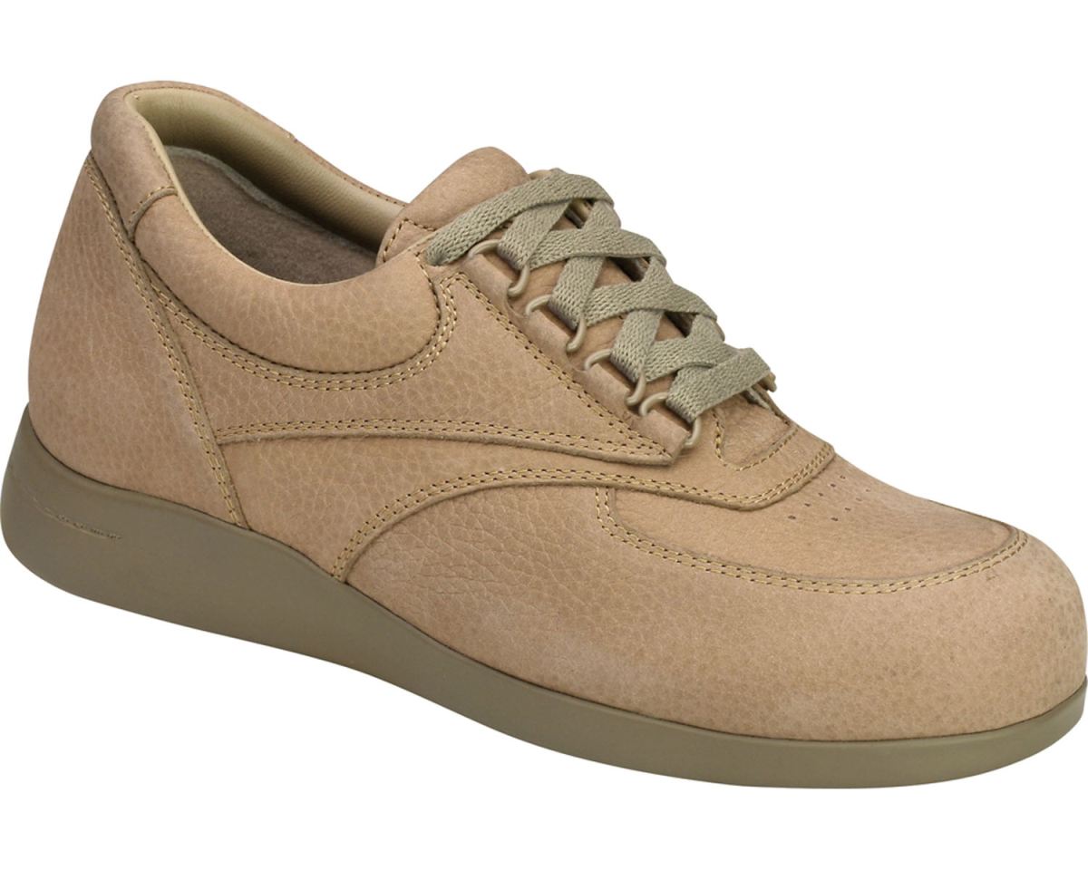 DREW SHOES | WOMEN'S BLAZER-Taupe Nubuck Leather