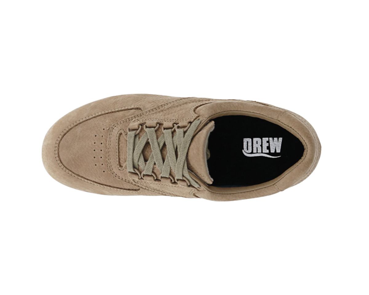 DREW SHOES | WOMEN'S BLAZER-Taupe Nubuck Leather