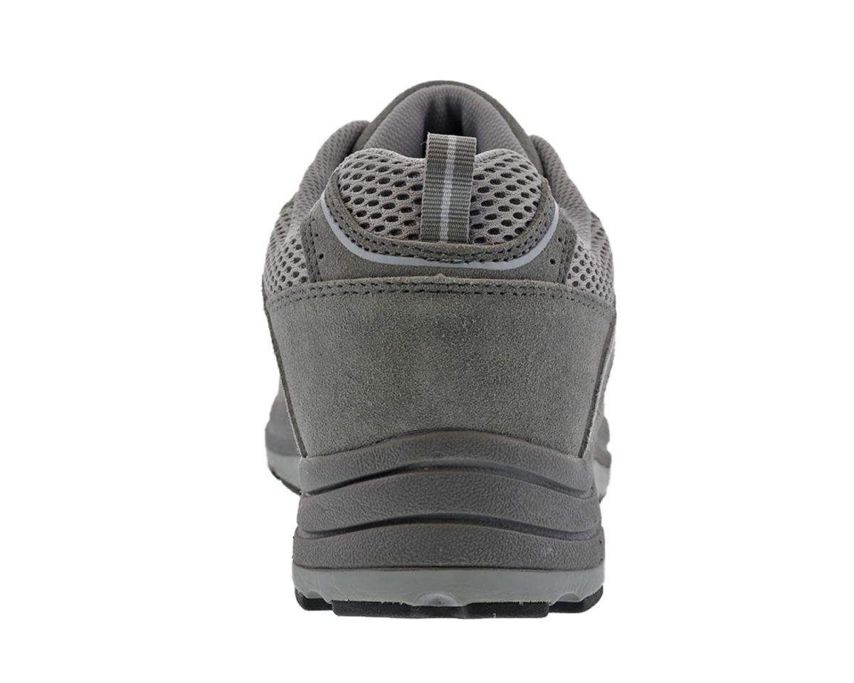 DREW SHOES | MEN'S AARON-Grey Leather/Mesh