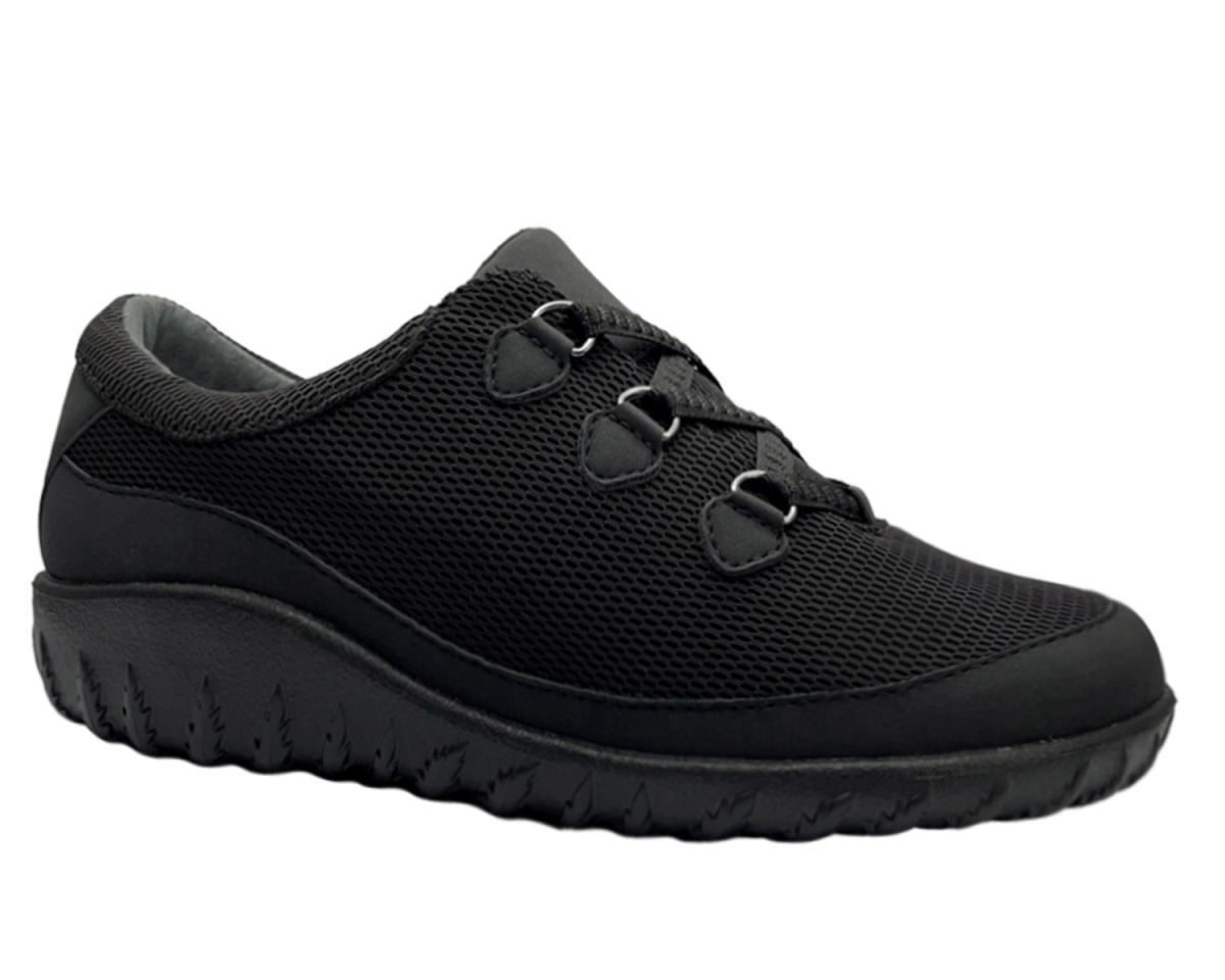 DREW SHOES | WOMEN'S SHINE-Black Mesh Combo