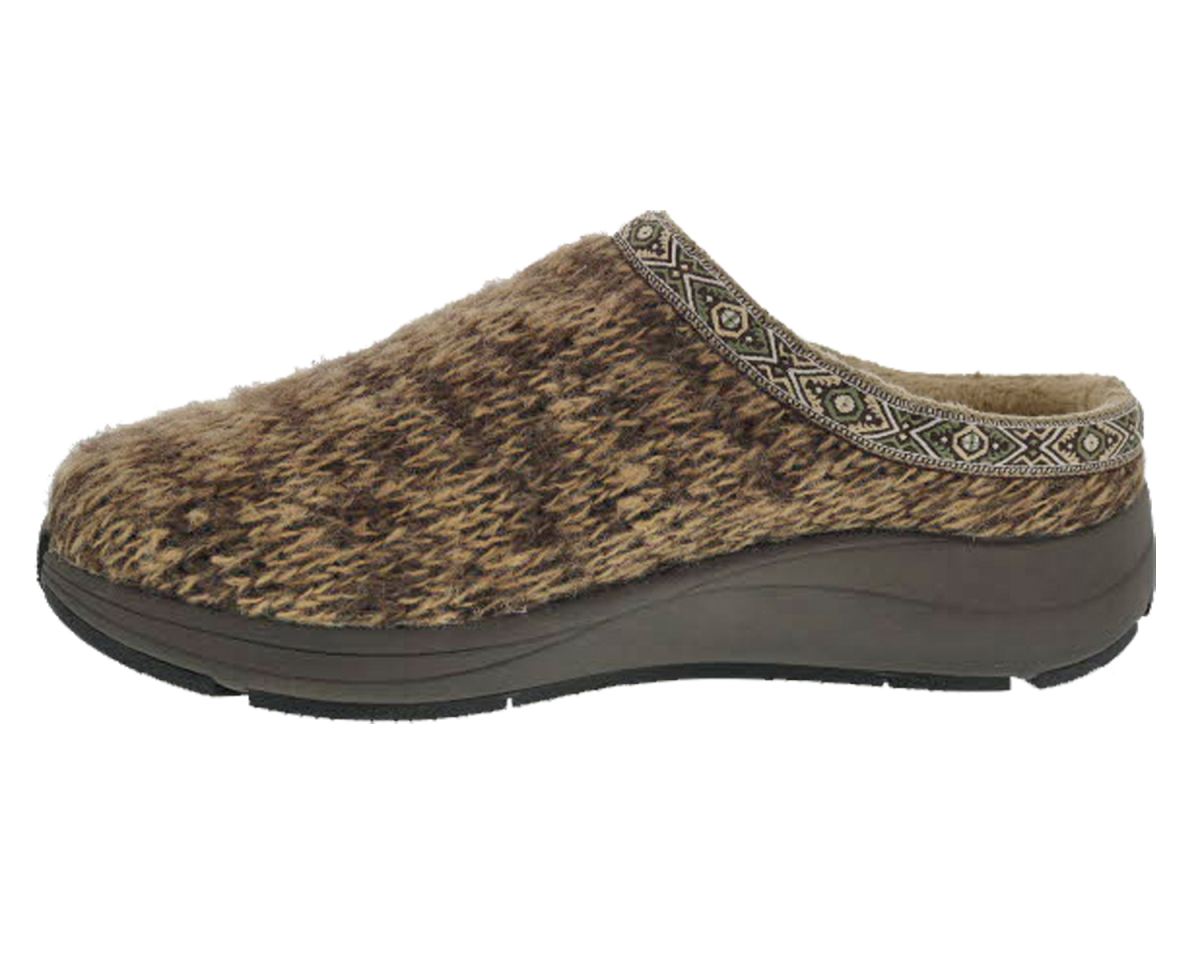 DREW SHOES | MEN'S RELAX-Brown Sweater Fabric