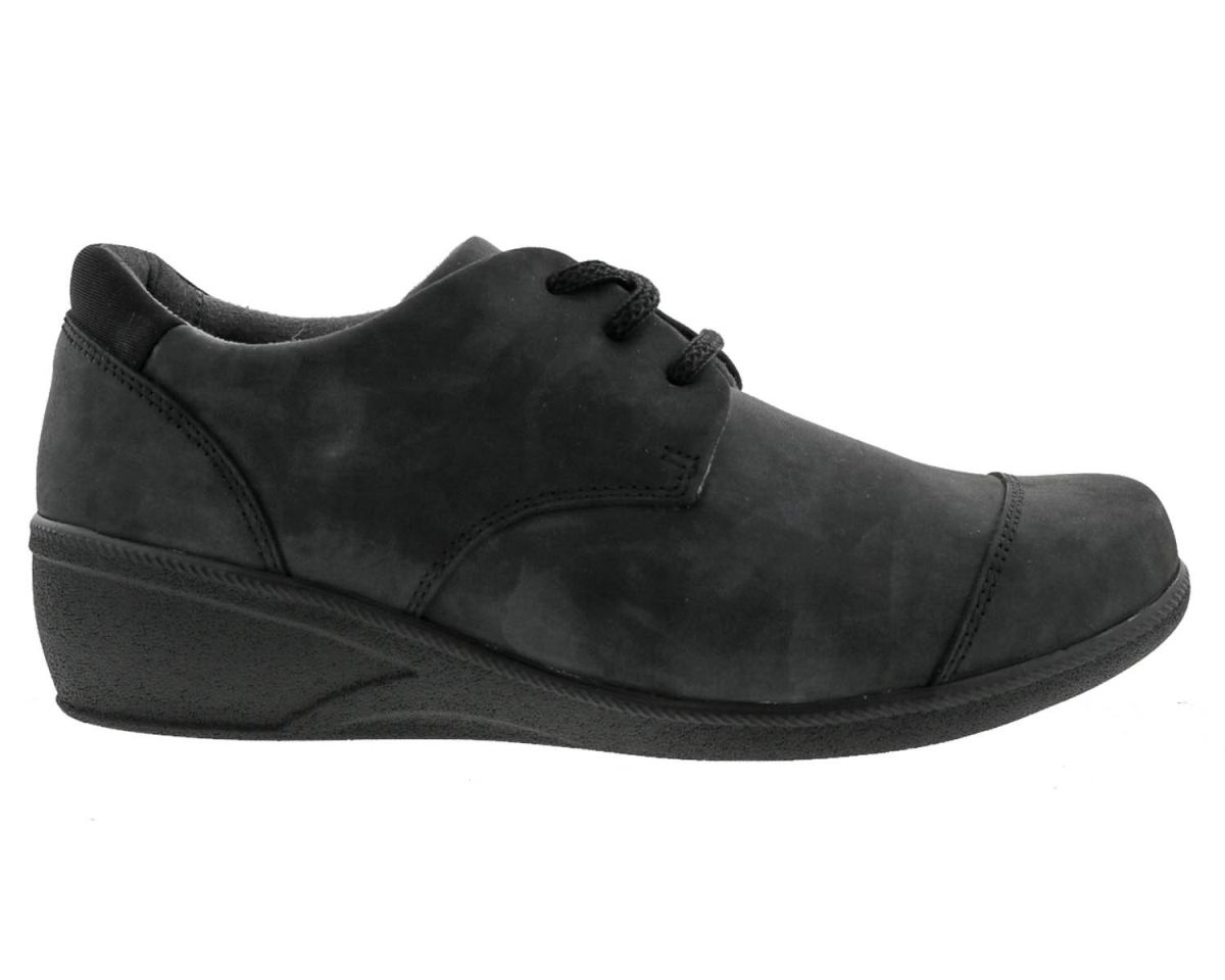 DREW SHOES | WOMEN'S JEMMA-Black Leather