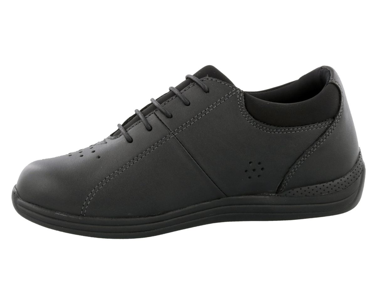 DREW SHOES | WOMEN'S TULIP-Black Leather