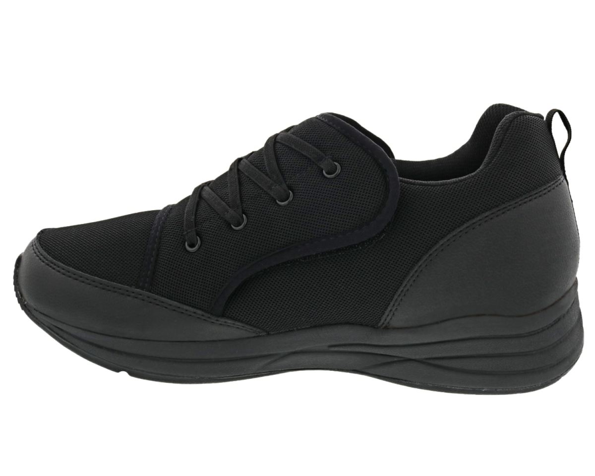 DREW SHOES | MEN'S STRENGTH-Black Mesh Combo