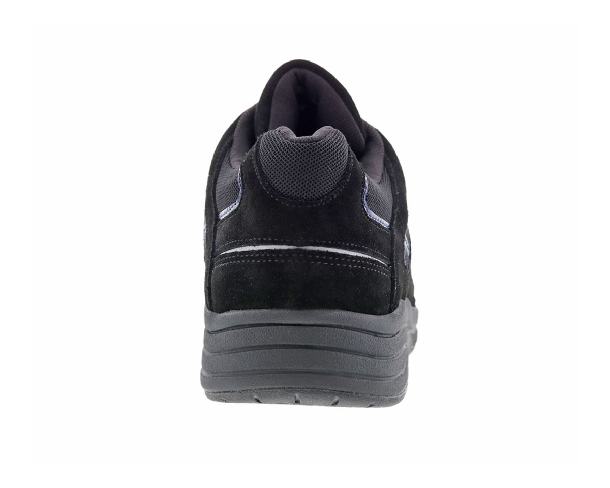 DREW SHOES | MEN'S ENERGY-Black Suede/Mesh