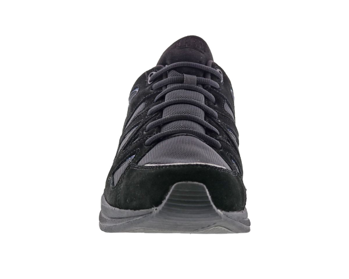 DREW SHOES | MEN'S ENERGY-Black Suede/Mesh