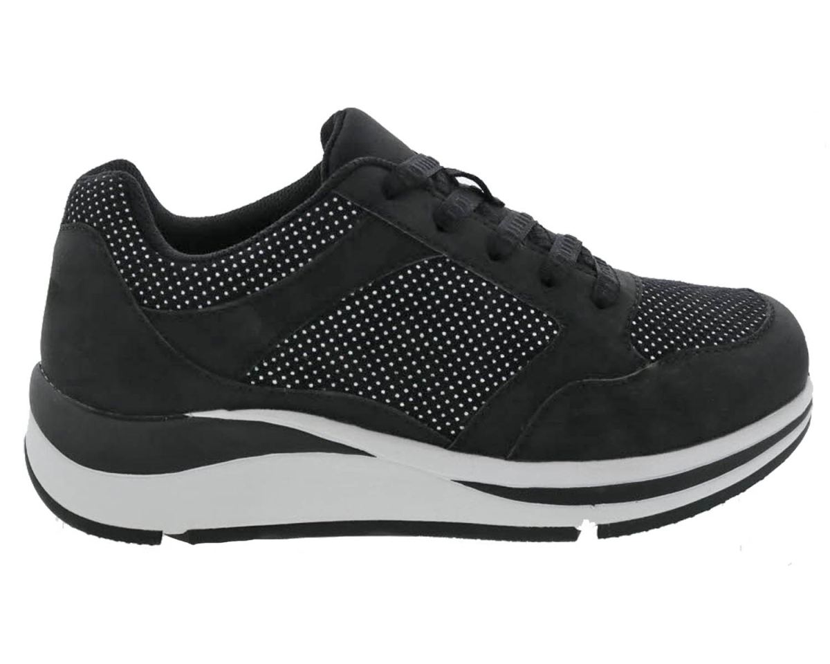 DREW SHOES | WOMEN'S CHIPPY-Black/Silver Combo