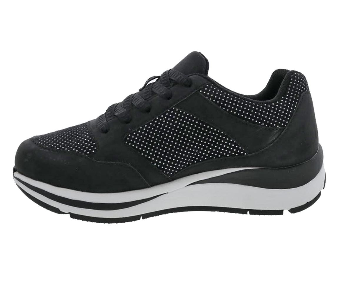 DREW SHOES | WOMEN'S CHIPPY-Black/Silver Combo