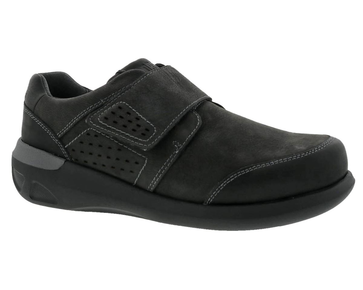 DREW SHOES | MEN'S MARSHALL-Black Nubuck