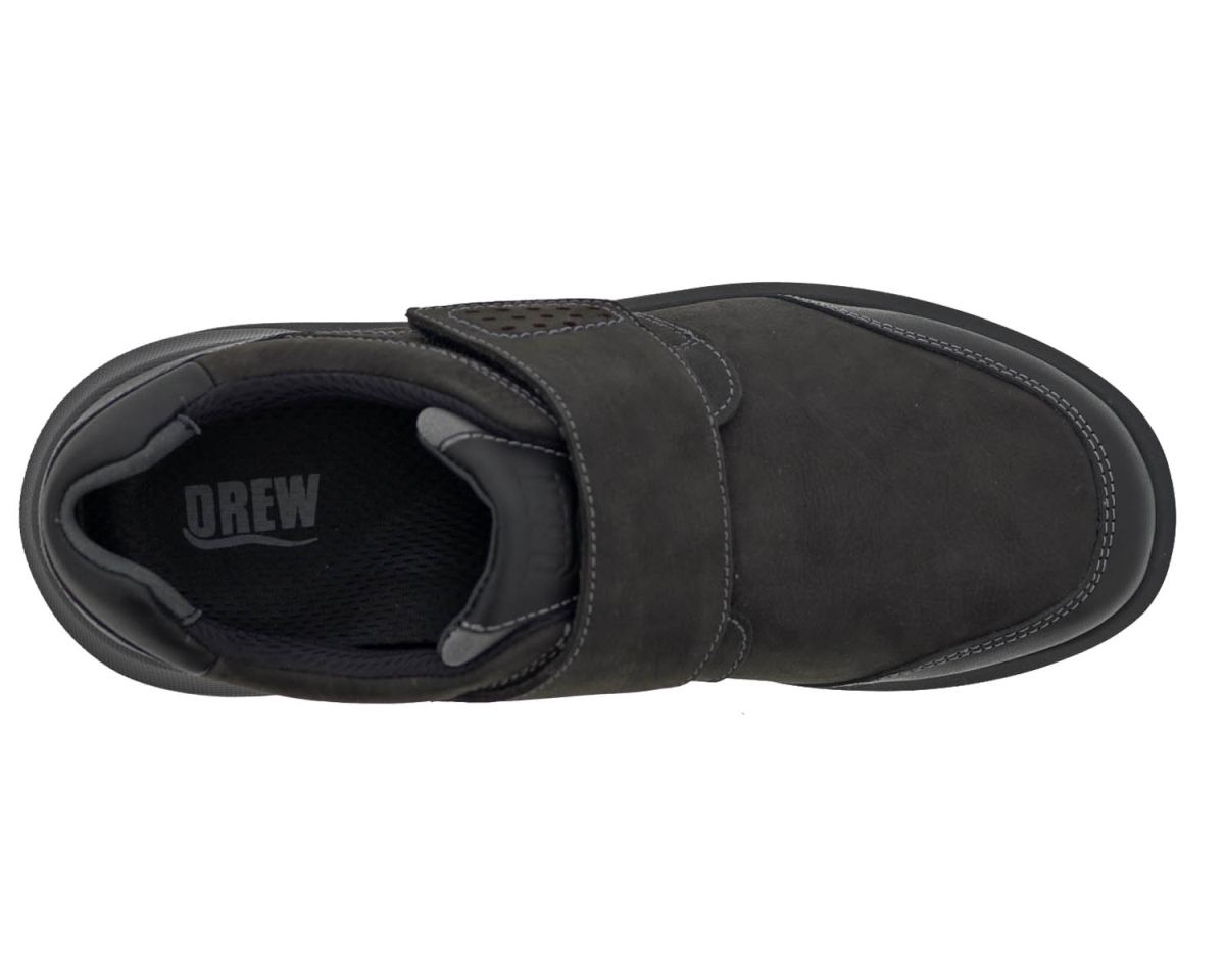 DREW SHOES | MEN'S MARSHALL-Black Nubuck