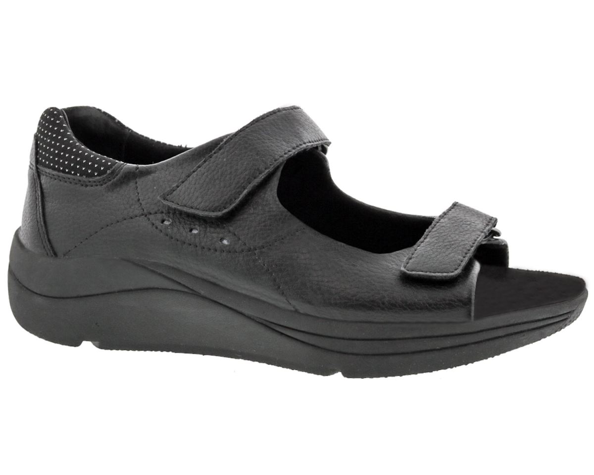 DREW SHOES | WOMEN'S SHASTA-Black Leather