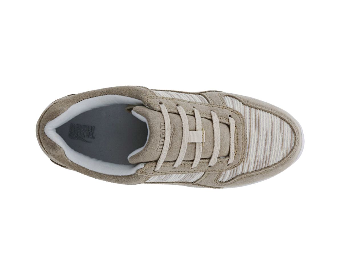 DREW SHOES | WOMEN'S Tuscany-Cream Suede Leather