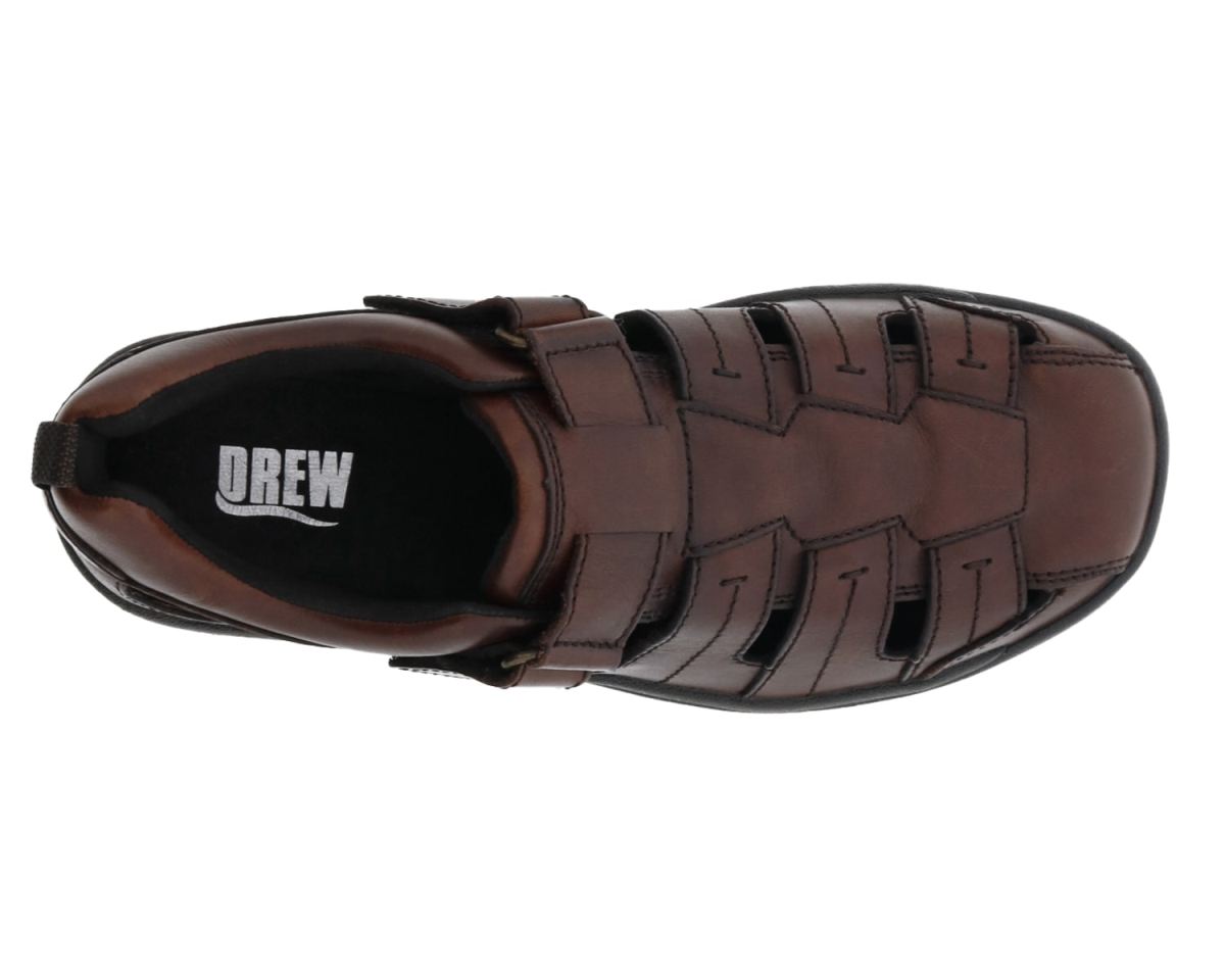 DREW SHOES | MEN'S DUBLIN-Brandy Leather