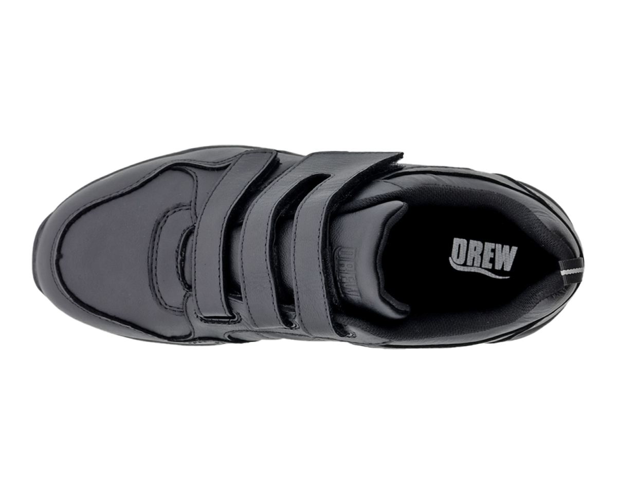 DREW SHOES | MEN'S ROCKET V-Black Leather