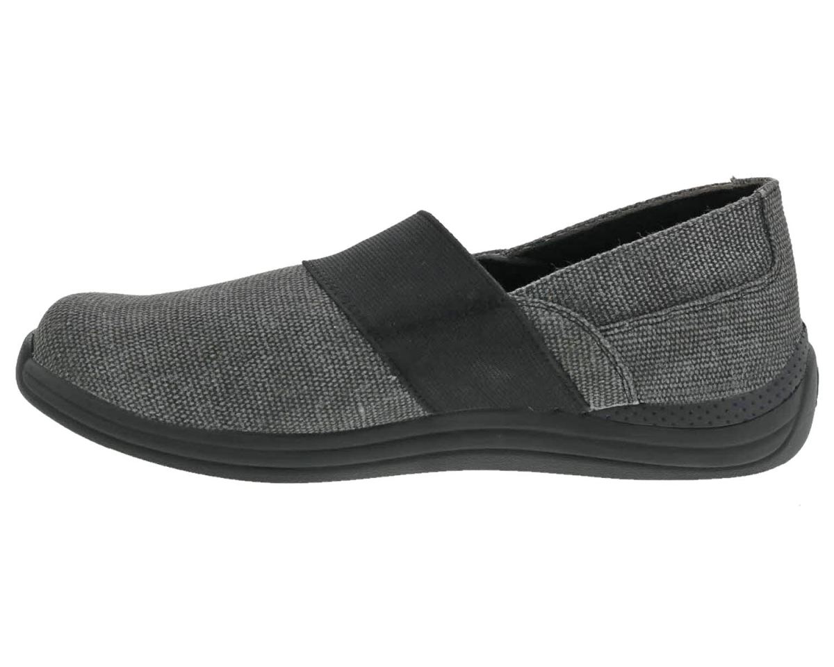 DREW SHOES | WOMEN'S POSY-Black Canvas/Stretch