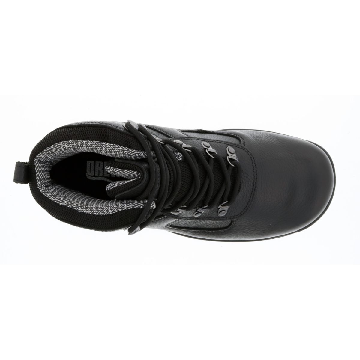 DREW SHOES | MEN'S ROCKFORD-Black Tumbled Leather