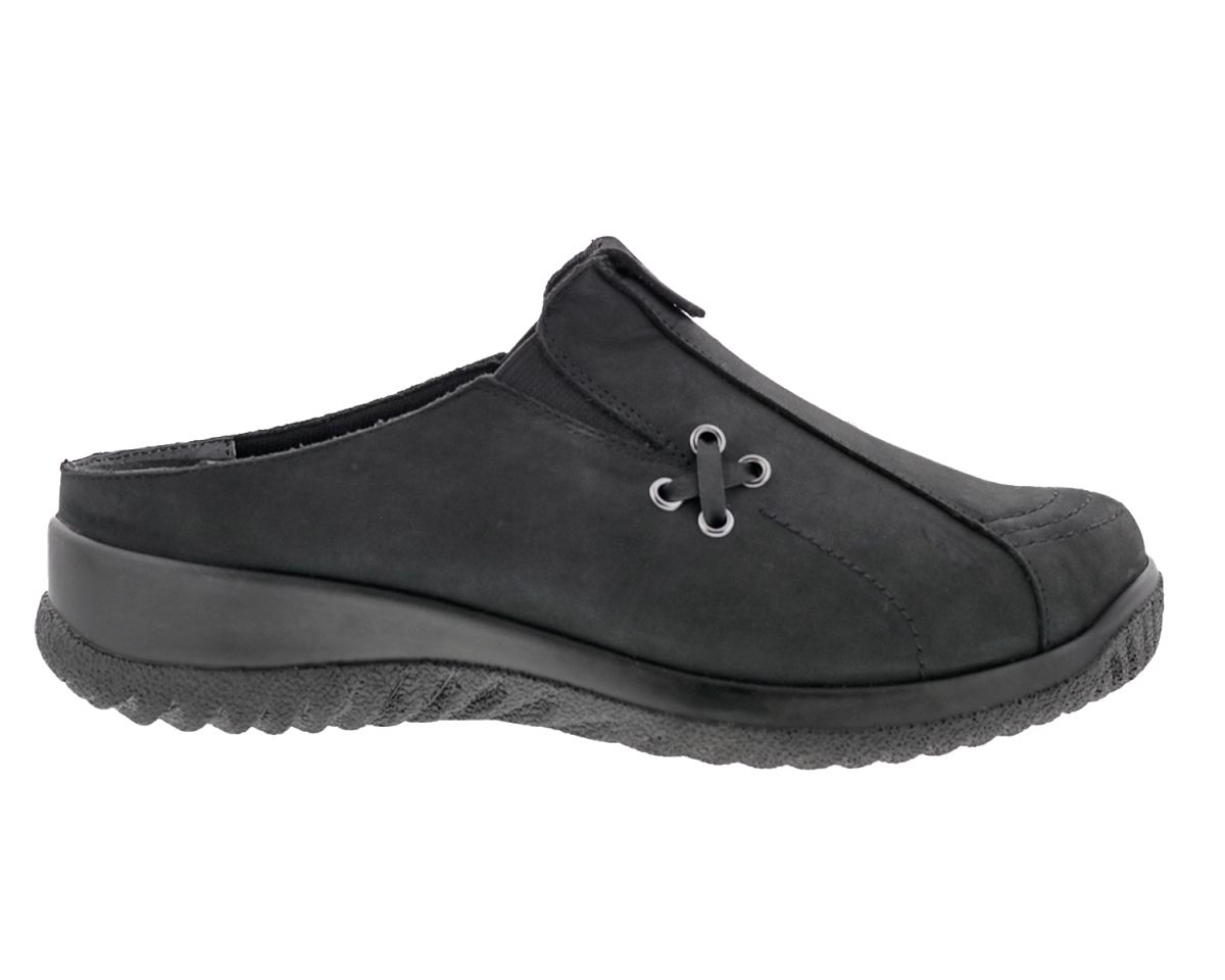 DREW SHOES | WOMEN'S HANNAH-Black Nubuck Leather