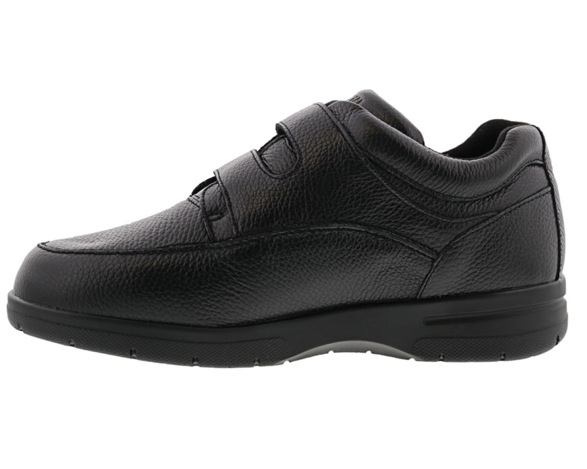 DREW SHOES | MEN'S TRAVELER V-Black Tumbled Leather