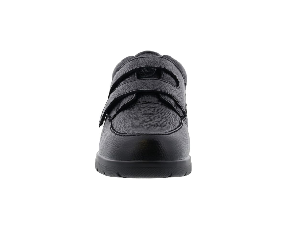 DREW SHOES | MEN'S TRAVELER V-Black Tumbled Leather