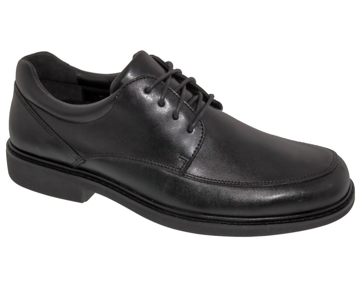 DREW SHOES | MEN'S PARK-Black Leather