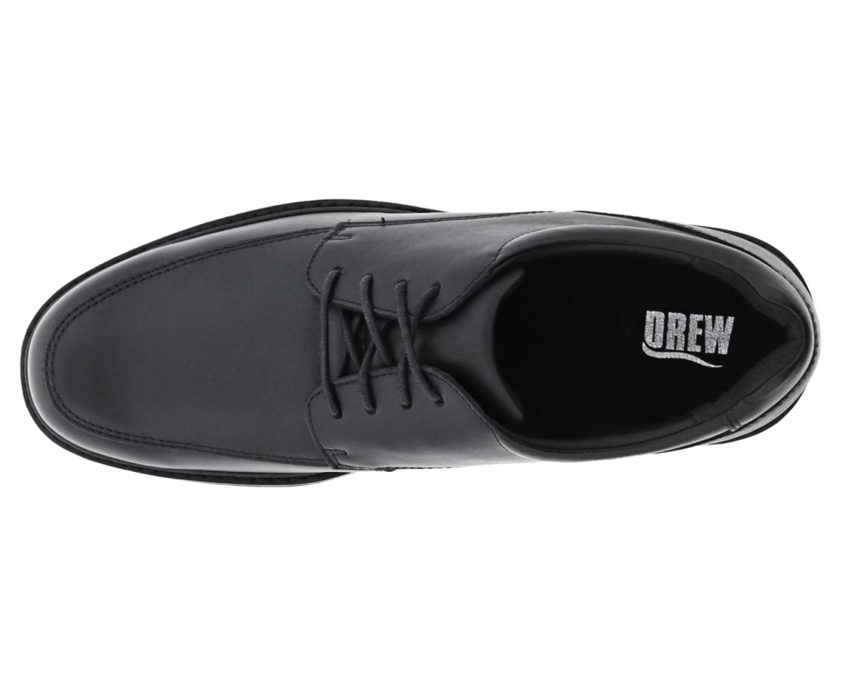 DREW SHOES | MEN'S PARK-Black Leather