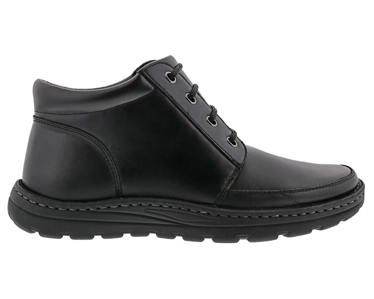 DREW SHOES | MEN'S TREVINO-Black Leather