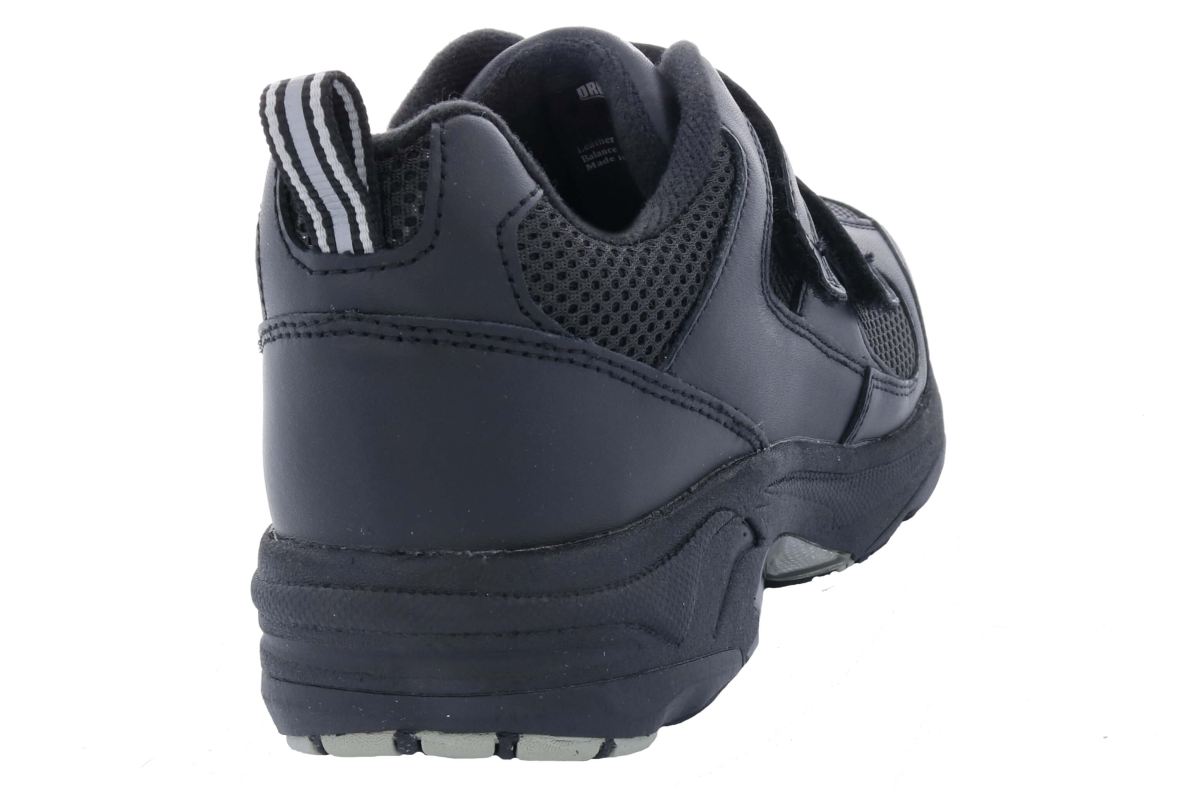 DREW SHOES | MEN'S LIGHTNING II V-Black Leather/ Mesh