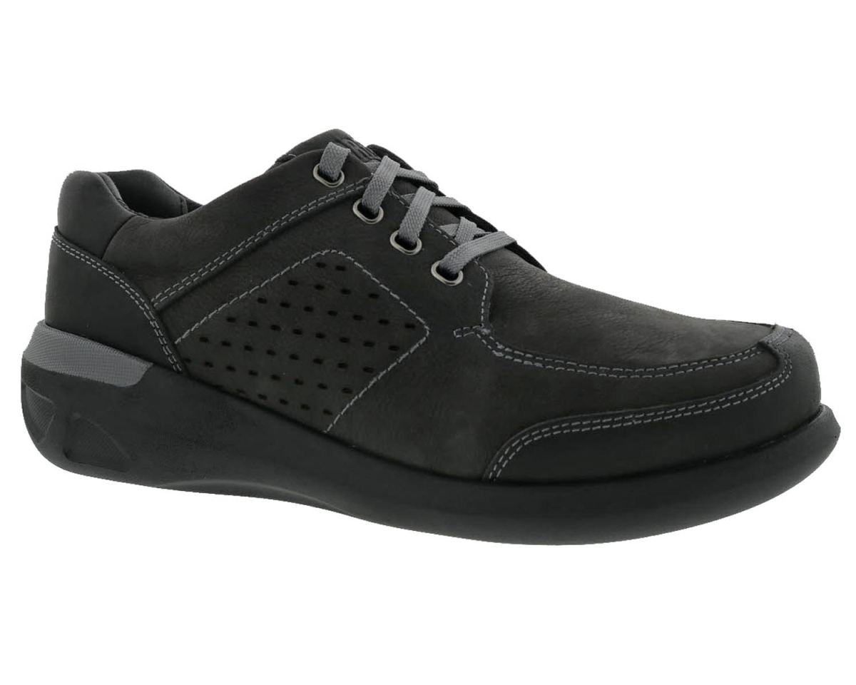 DREW SHOES | MEN'S MILES-Black Nubuck