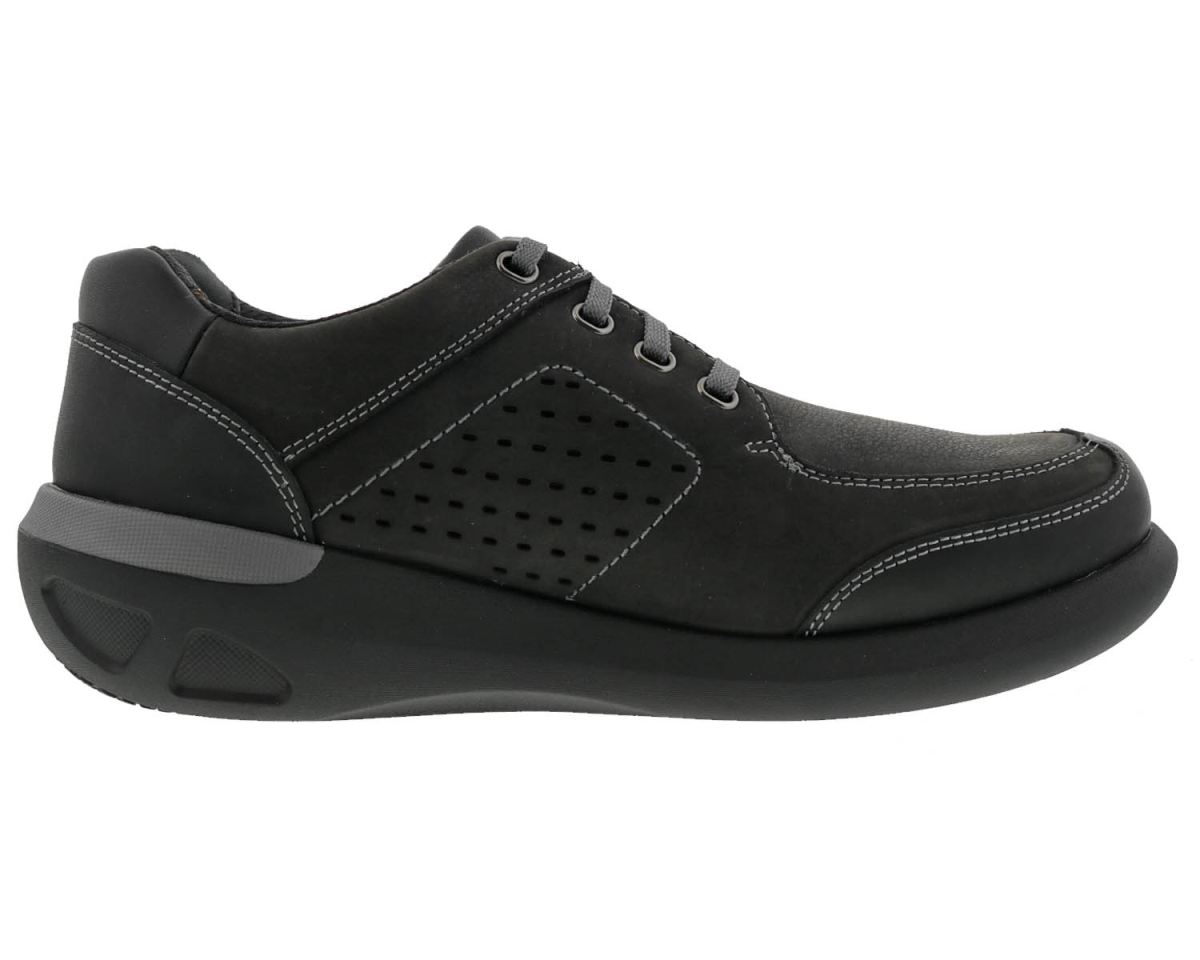 DREW SHOES | MEN'S MILES-Black Nubuck