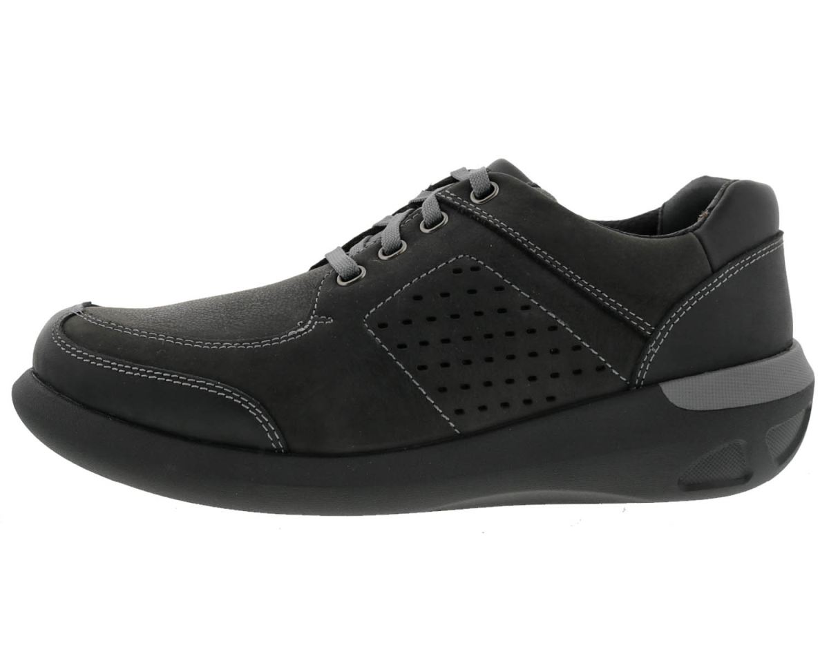 DREW SHOES | MEN'S MILES-Black Nubuck