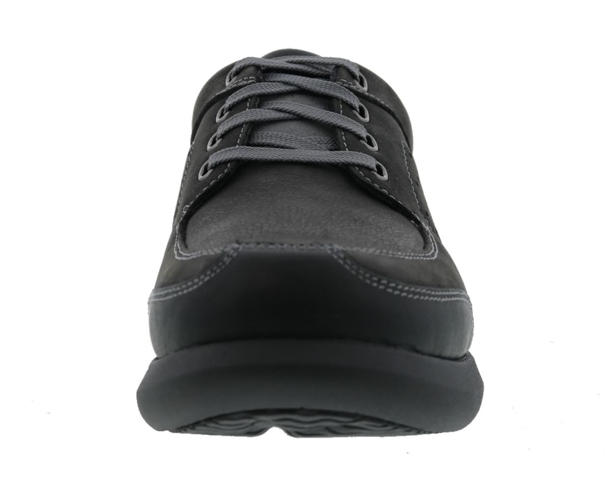 DREW SHOES | MEN'S MILES-Black Nubuck