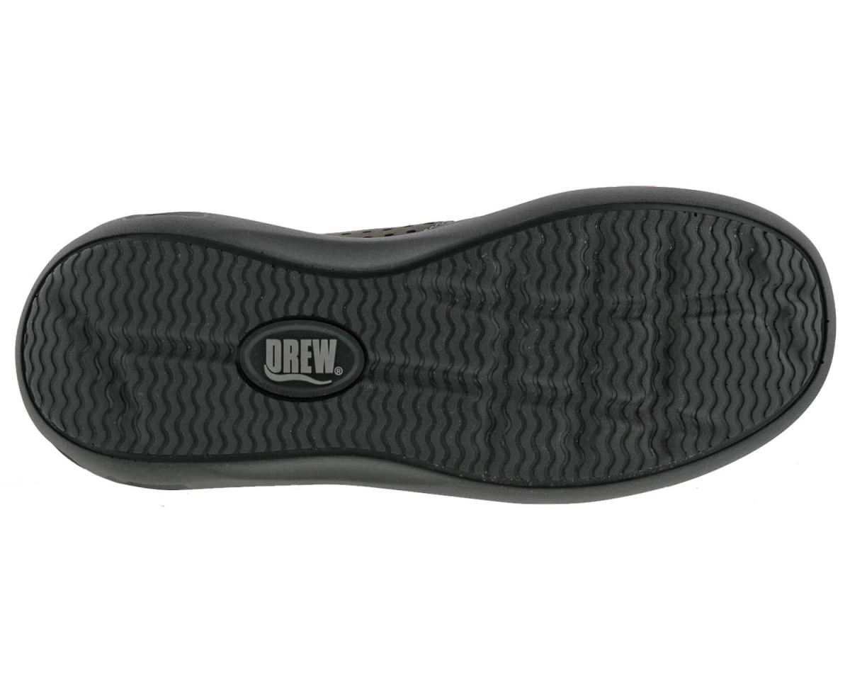 DREW SHOES | MEN'S MILES-Black Nubuck