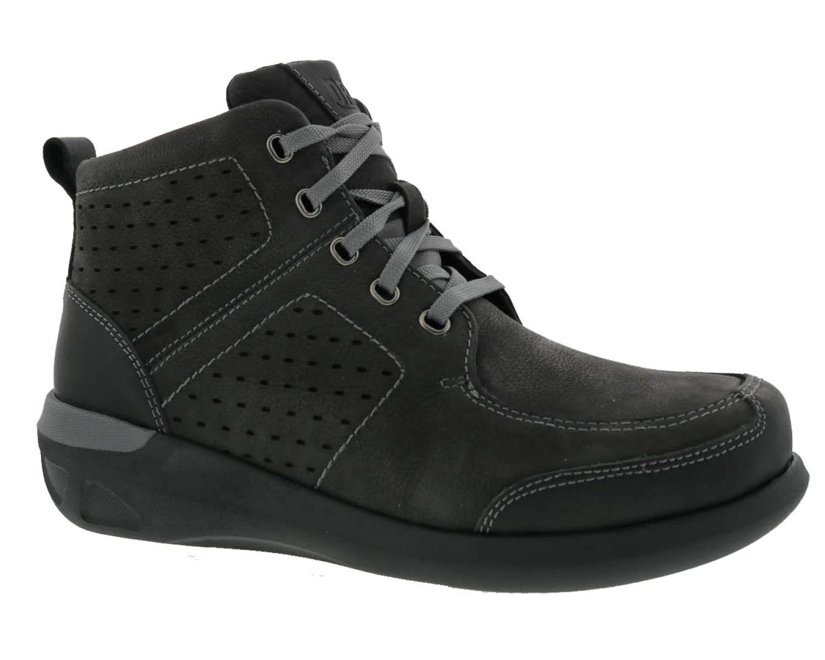 DREW SHOES | MEN'S Murphy-Black Nubuck