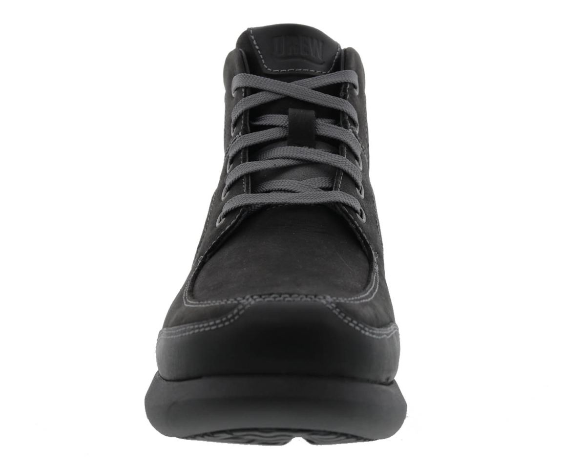 DREW SHOES | MEN'S Murphy-Black Nubuck