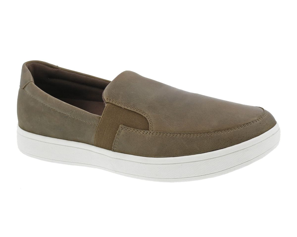 DREW SHOES | MEN'S JUMP-Brown Leather