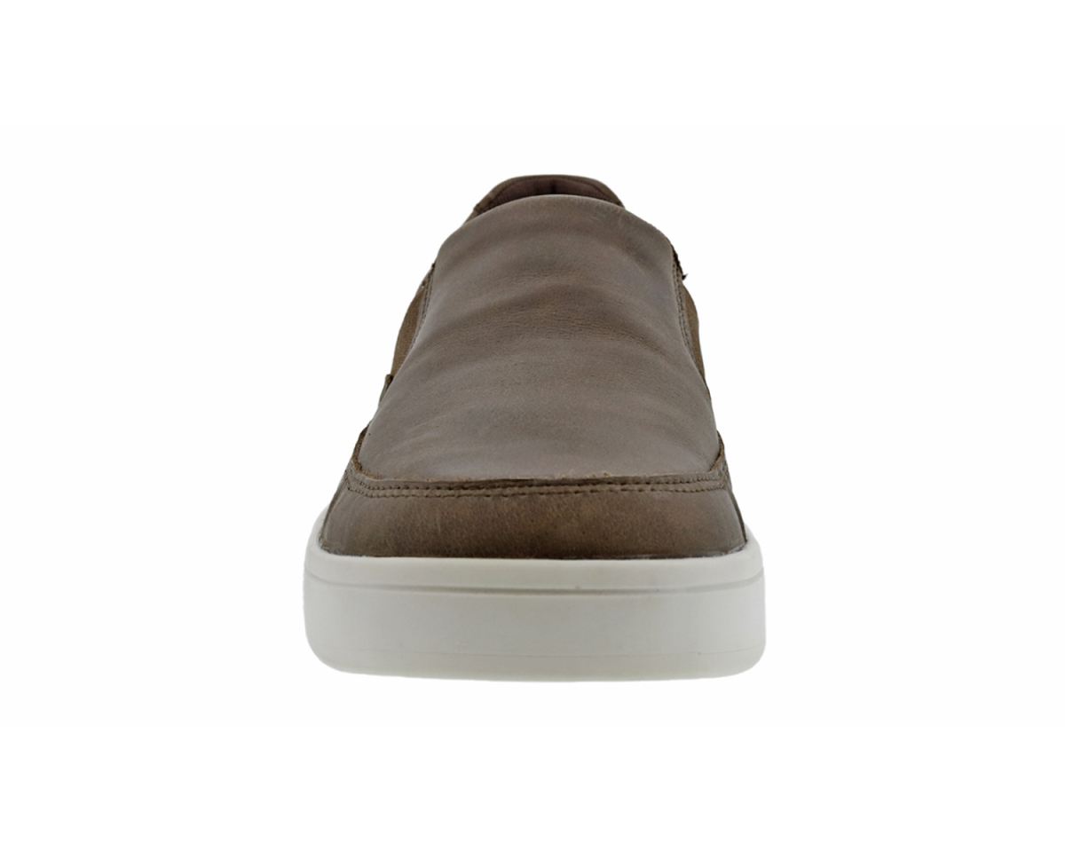 DREW SHOES | MEN'S JUMP-Brown Leather