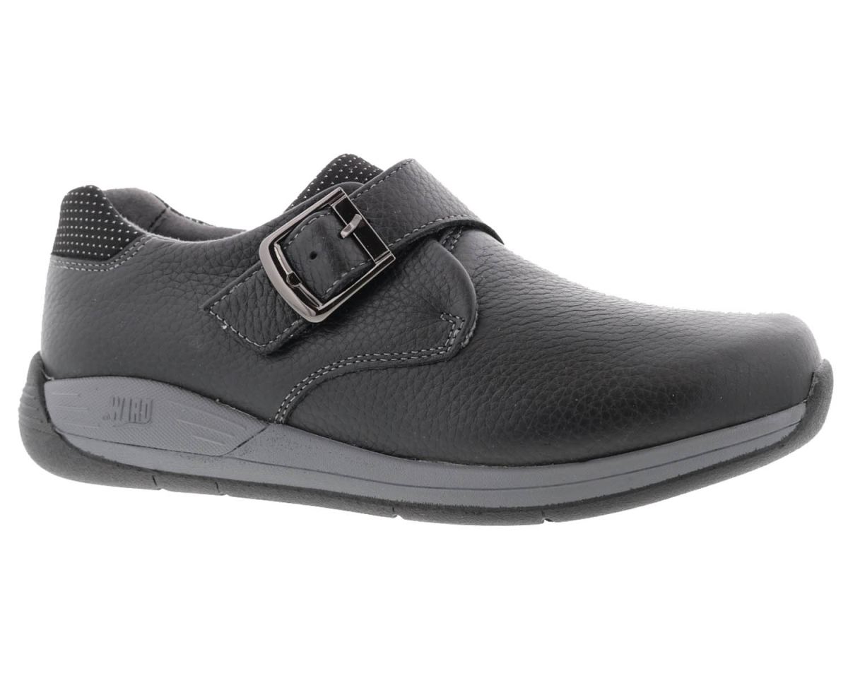 DREW SHOES | WOMEN'S TEMPO-Black Leather