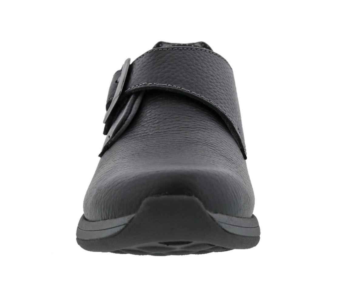 DREW SHOES | WOMEN'S TEMPO-Black Leather