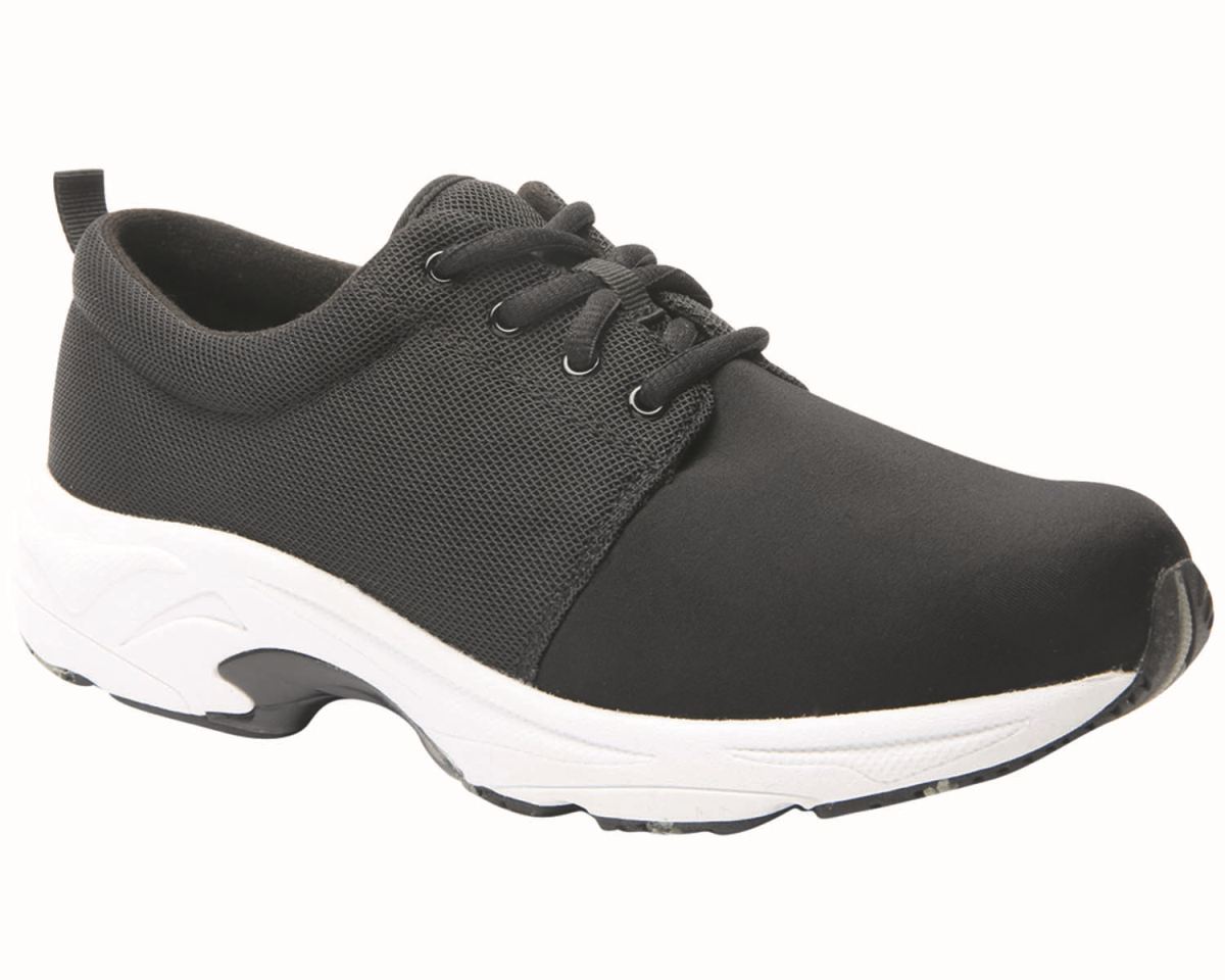 DREW SHOES | WOMEN'S EXCEL-Black Stretch Fabric