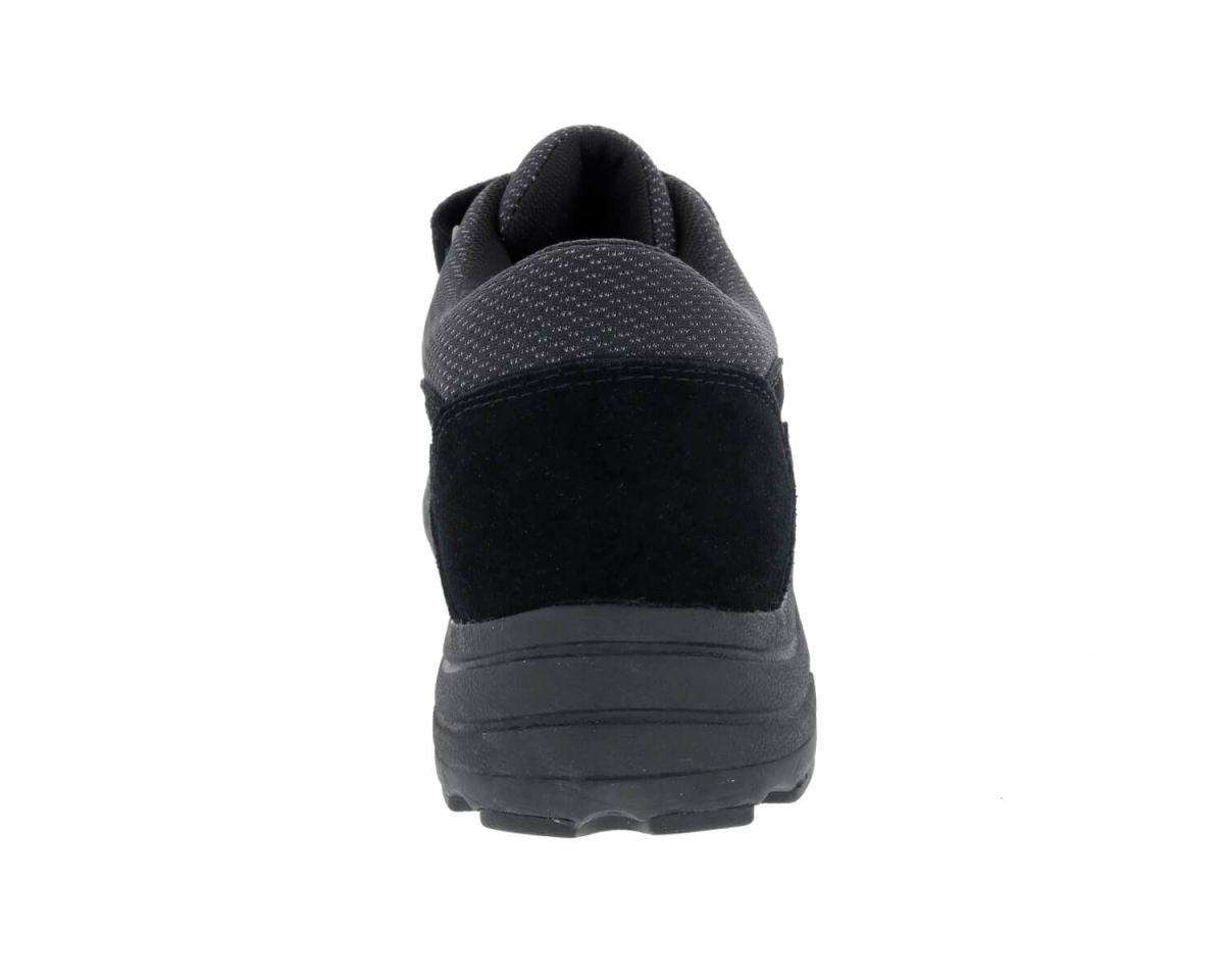 DREW SHOES | MEN'S WIN-Black Suede/ Black Mesh