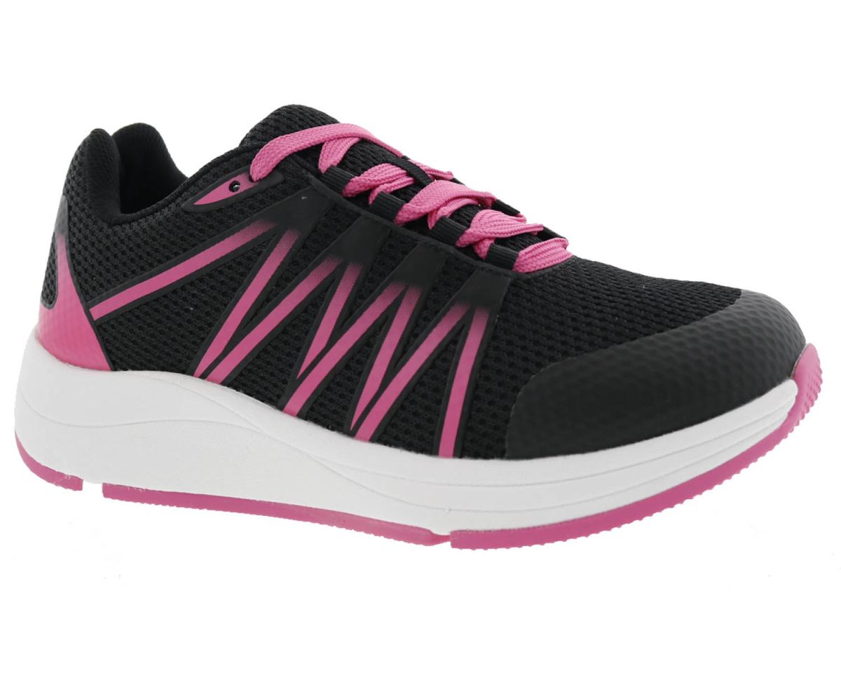 DREW SHOES | WOMEN'S BALANCE-Black/Pink Mesh