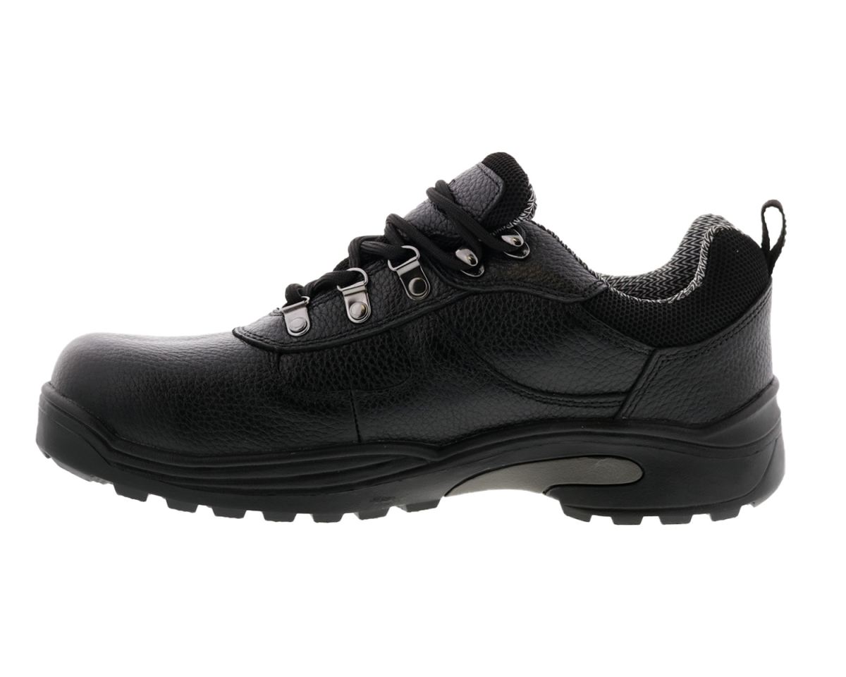 DREW SHOES | MEN'S BOULDER-Black Tumbled Leather