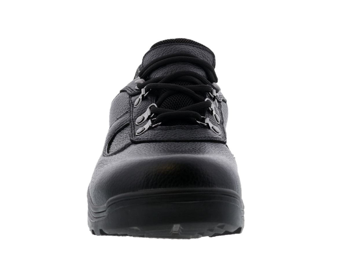 DREW SHOES | MEN'S BOULDER-Black Tumbled Leather